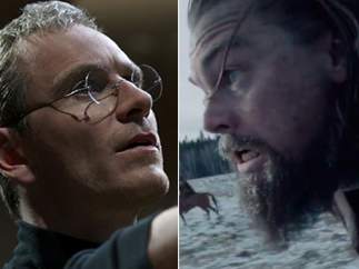 Leonardo DiCaprio y Michael Fassbender