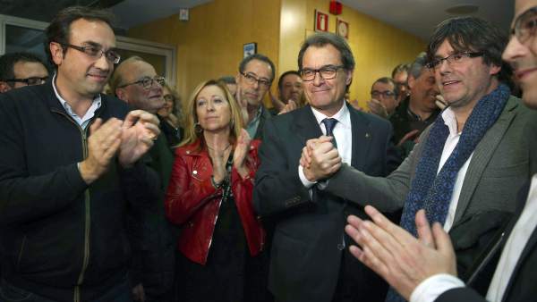 Artur Mas y Carles Puigdemont Artur Mas y Carles Puigdemont