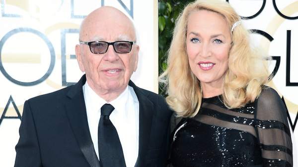 Rupert Murdoch y Jerry Hall Rupert Murdoch y Jerry Hall
