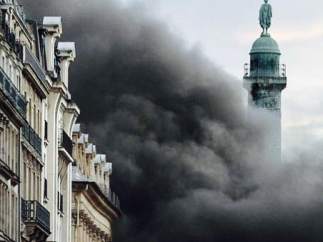 Fuego en el Hotel Ritz de París