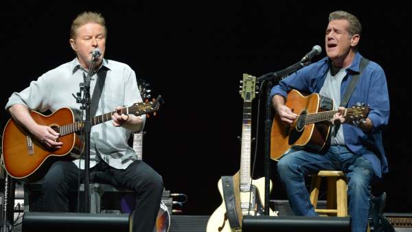 Don Henley y Glenn Frey, de Eagles. Don Henley y Glenn Frey, de Eagles.