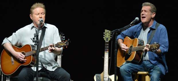 Don Henley y Glenn Frey, de Eagles.