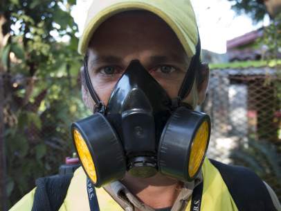 Fumigación contra el virus zyka