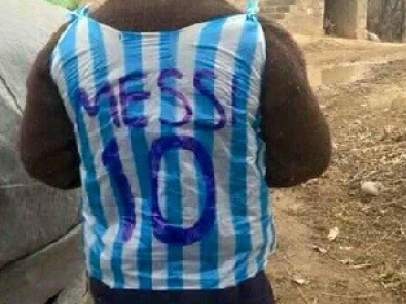 Murtaza, fan de Messi