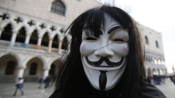 Máscara de Anonymous Máscara de Anonymous