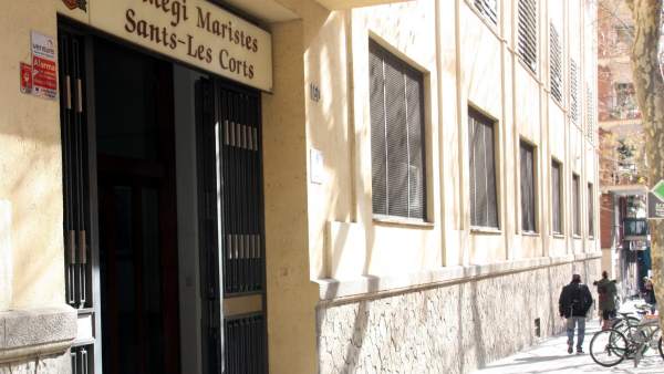 Plano general de la escuela Maristes Sants-Les Corts de Barcelona. Plano general de la escuela Maristes Sants-Les Corts de Barcelona.