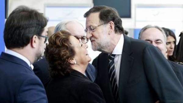 Rita Barberá junto a Mariano Rajoy Rita Barberá junto a Mariano Rajoy