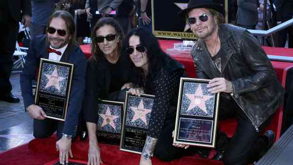 Maná y su estrella de la fama Maná y su estrella de la fama