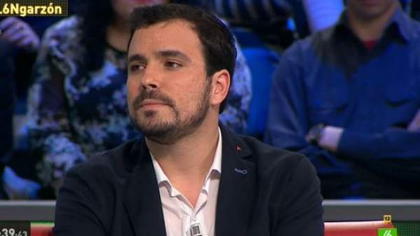 Alberto Garzón en 'La Sexta Noche' Alberto Garzón en 'La Sexta Noche'