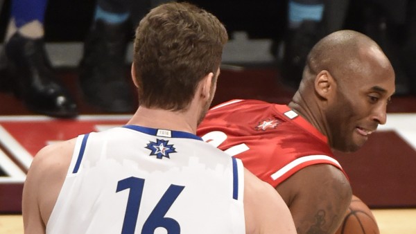 Gasol y Bryant Gasol y Bryant