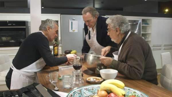 Plácido Domingo en la casa de Bertín Osborne Plácido Domingo en la casa de Bertín Osborne