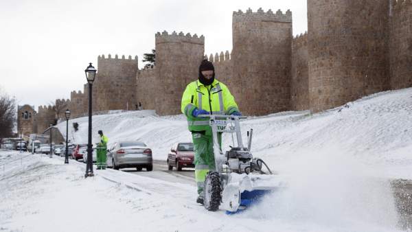 Nevada en Ávila Nevada en Ávila