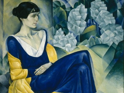 Natan Altman - Portrait of the Poet Anna Akhmatova, 1914