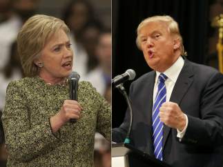 Hillary Clinton y Donald Trump
