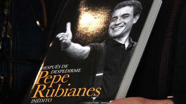 Portada del libro 'Después de despedirme. Pepe Rubianes inédito' Portada del libro 'Después de despedirme. Pepe Rubianes inédito'