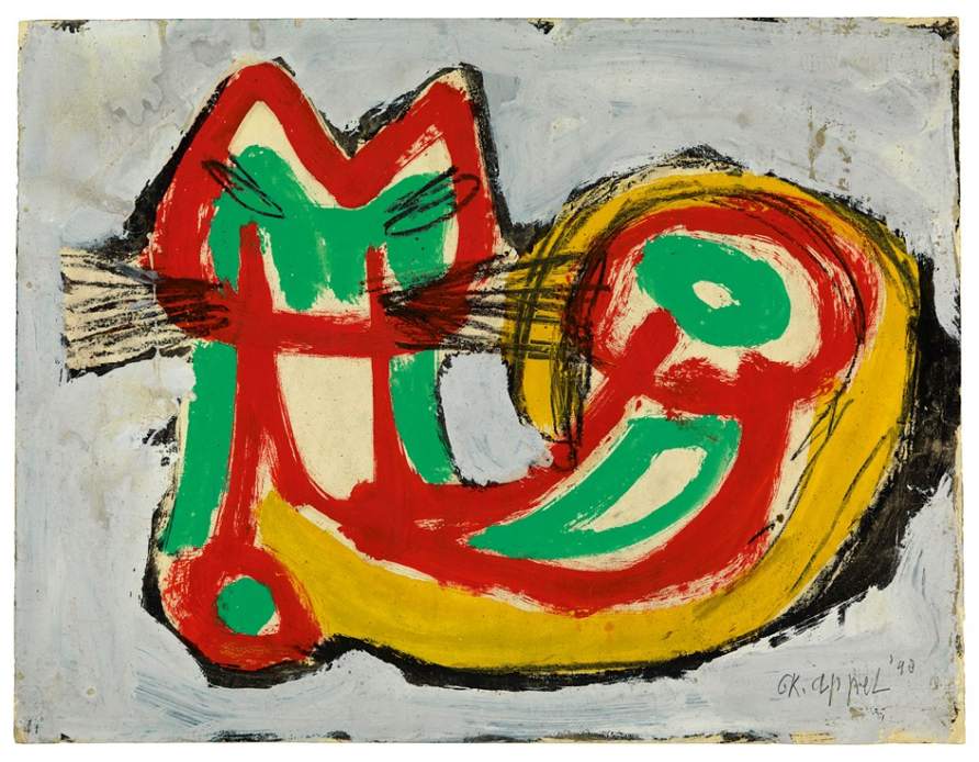 karel appel de kat karel appel de kat