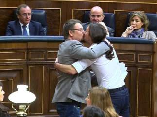 Beso parlamentario