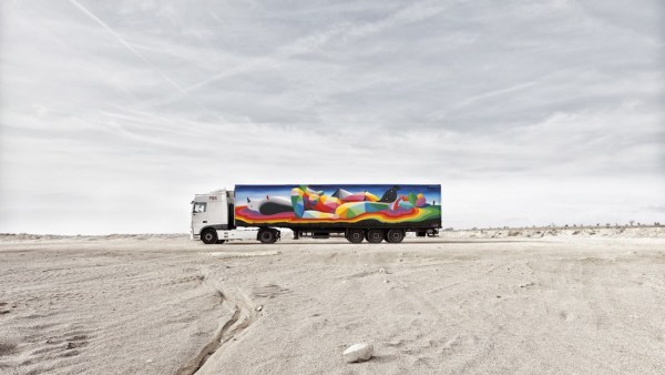 Truck Art Project - Okuda San Miguel Truck Art Project - Okuda San Miguel