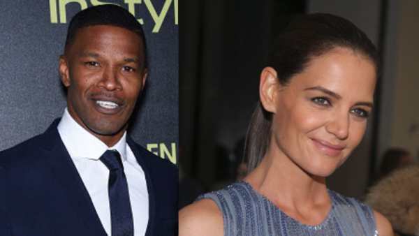 Jamie Foxx y Katie Holmes Jamie Foxx y Katie Holmes