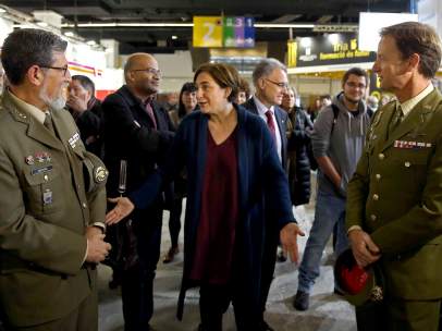 Ada Colau, en el Salón de la Enseñanza