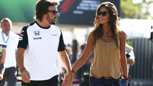 Fernando Alonso y Lara Álvarez Fernando Alonso y Lara Álvarez
