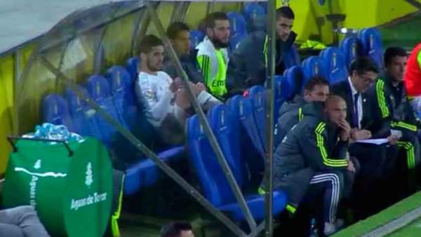 Isco en el banquillo Isco en el banquillo