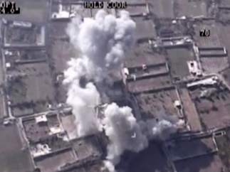 Bombardeo en Siria