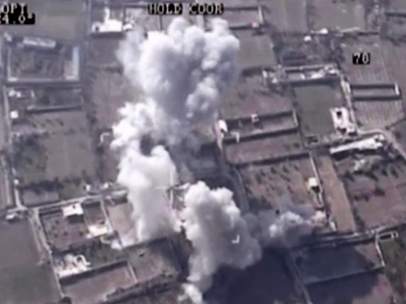 Bombardeo en Siria