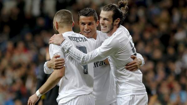 Cristiano, Bale y Benzema Cristiano, Bale y Benzema