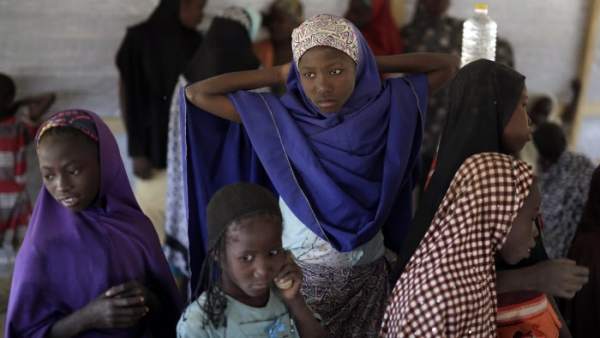 Niñas nigerianas que escaparon de Boko Haram Niñas nigerianas que escaparon de Boko Haram
