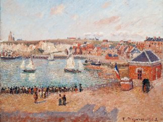 'Avant-port de Dieppe, après-midi, soleil', 1902