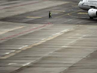 Pista del aeropuerto Adolfo Suárez Madrid-Barajas