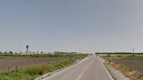 Carretera A-2078 a la altura de El Puerto de Santa María. Carretera A-2078 a la altura de El Puerto de Santa María.