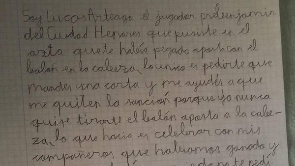 Carta de Lucas Carta de Lucas