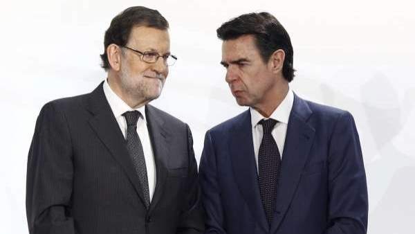 Mariano Rajoy y José Manuel Soria Mariano Rajoy y José Manuel Soria