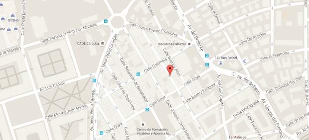 Calle Pintor Palomino, en Córdoba