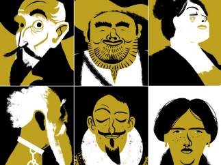 Galería de personajes cervantinos