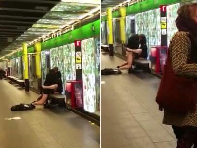 Sexo en el metro