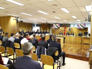 Interior de la sala de la Audiencia Provincial del juicio por el Madrid Arena