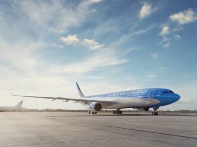 Avión de Aerolíneas Argentinas