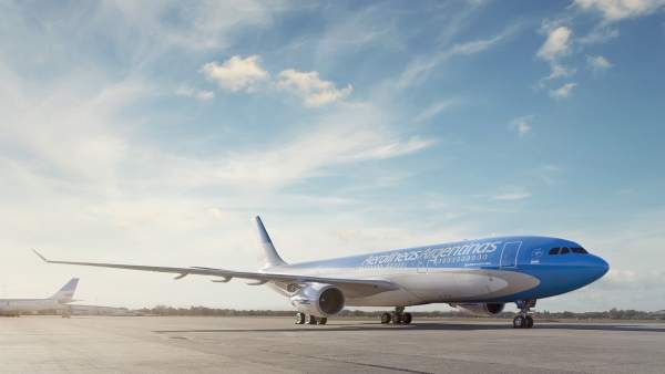 Avión de Aerolíneas Argentinas Avión de Aerolíneas Argentinas