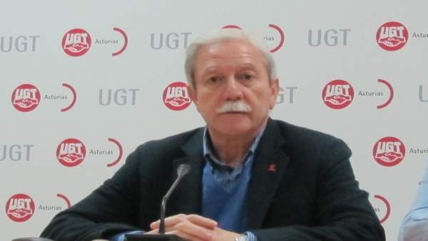 El secretario general de UGT Asturias, Justo Rodríguez Braga El secretario general de UGT Asturias, Justo Rodríguez Braga