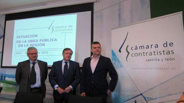 El presidente de la Cámara de Contratistos presenta los datos de licitación El presidente de la Cámara de Contratistos presenta los datos de licitación
