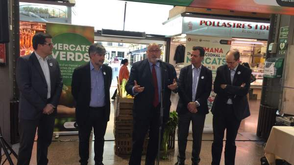 Presentación de la campaña Mercados Verdes y de los actos con motivo de la Semana Internacional de Mercados. Presentación de la campaña Mercados Verdes y de los actos con motivo de la Semana Internacional de Mercados.