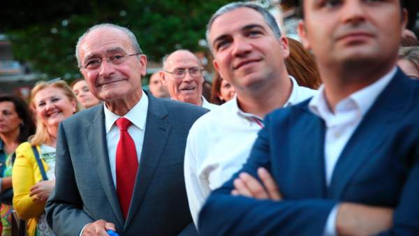 De la Torre, Bendodo y Mario Cortés en el fin de campaña 2015 De la Torre, Bendodo y Mario Cortés en el fin de campaña 2015