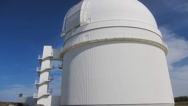 Telescopio del observatorio hispano alemán de Calar Alto Telescopio del observatorio hispano alemán de Calar Alto