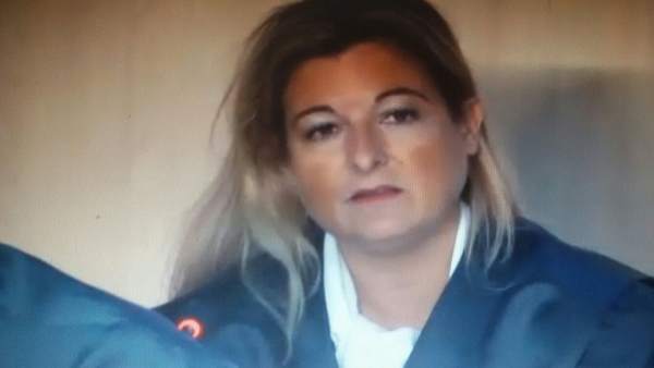 Virginia López Negrete, en el juicio del caso Nóos Virginia López Negrete, en el juicio del caso Nóos