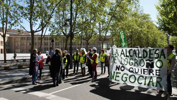 Protesta de los trabajadores Protesta de los trabajadores