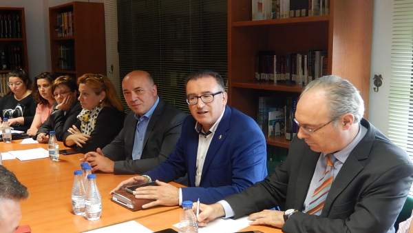 Reunión del PSOE en El Viso Reunión del PSOE en El Viso