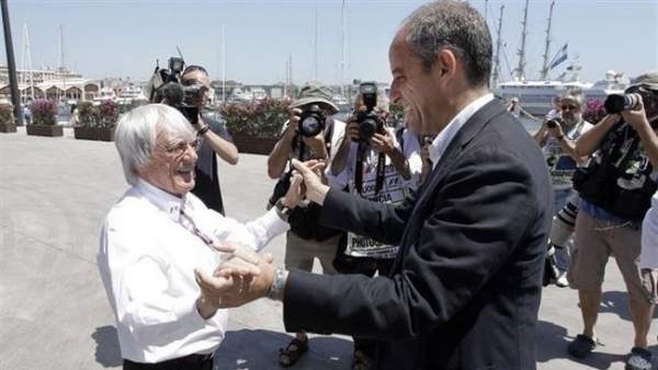 Francisco Camps y Bernie Ecclestone Francisco Camps y Bernie Ecclestone